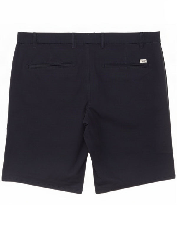 Jack & Jones Mens Chino Shorts 4XL W50 Navy Blue Cotton