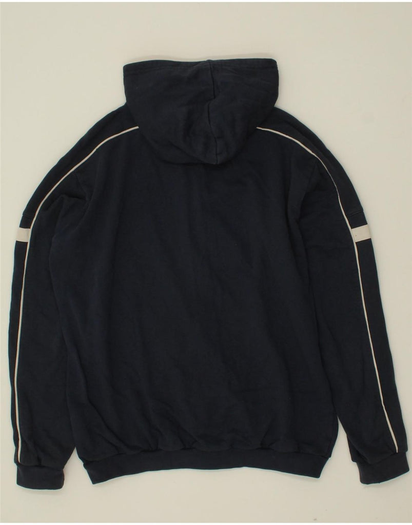 CHAMPION Boys Graphic Zip Hoodie Sweater 15-16 Years 2XL Navy Blue Cotton Vintage Champion and Second-Hand Champion from Messina Hembry 