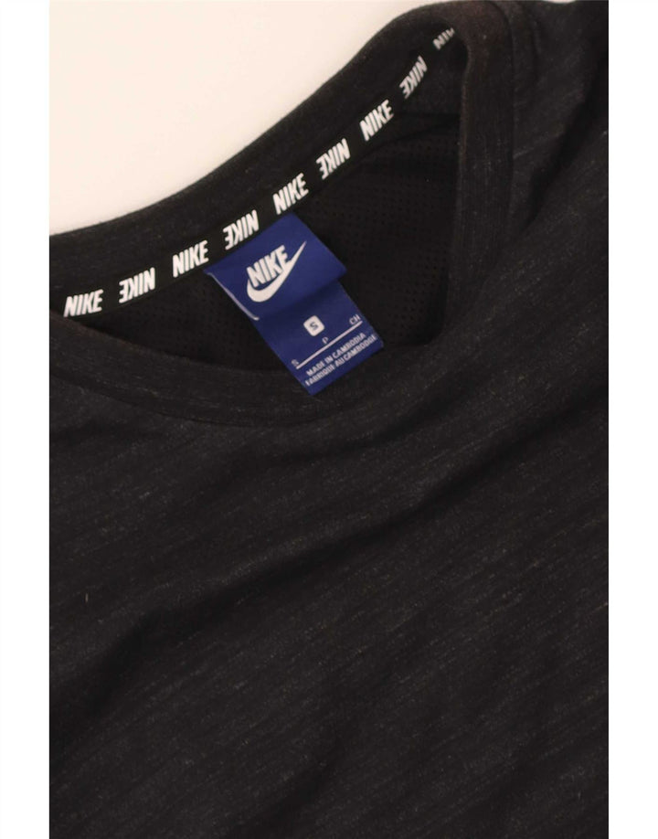Nike Mens T-Shirt Top Small Grey Flecked