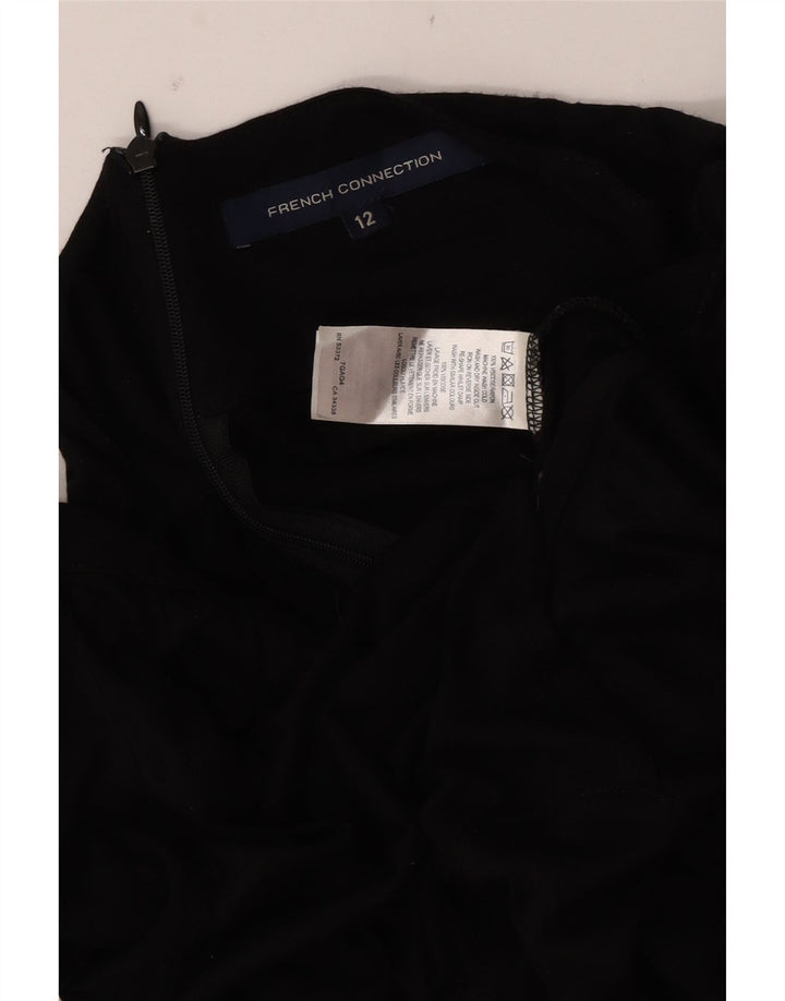 French Connection Womens Jumpsuit UK 12 Medium Black Viscose
