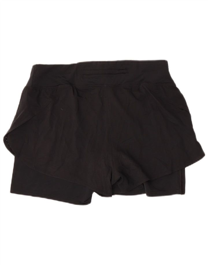 Nike Womens Dri Fit Sport Shorts UK 14 Large  Black Polyester