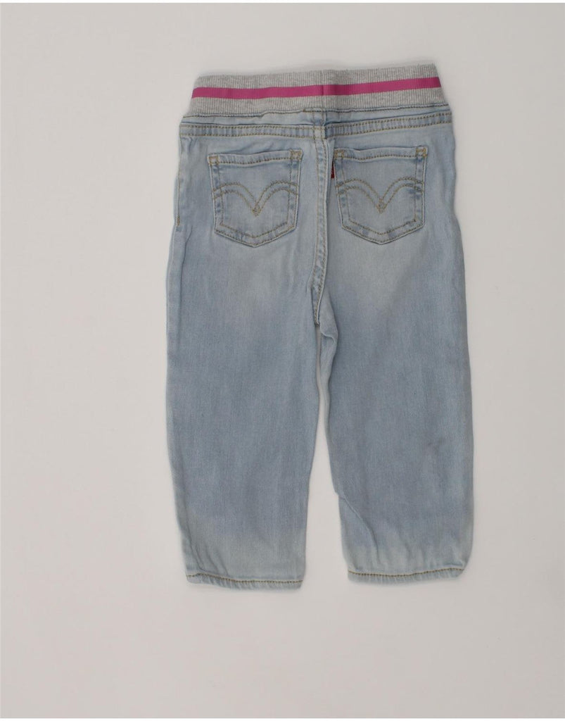 LEVI'S Baby Girls Straight Jeans 6-9 Months  W18 L9 Blue Cotton | Vintage Levi's | Thrift | Second-Hand Levi's | Used Clothing | Messina Hembry 