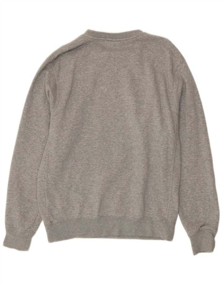 Nike Mens Sweatshirt Jumper Small Grey Cotton