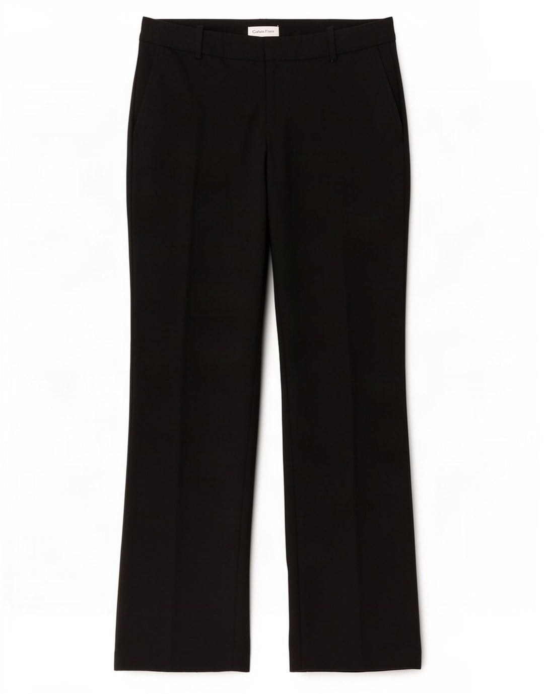 Calvin Klein Womens Bootcut Suit Trousers W32 L30 Black Polyester