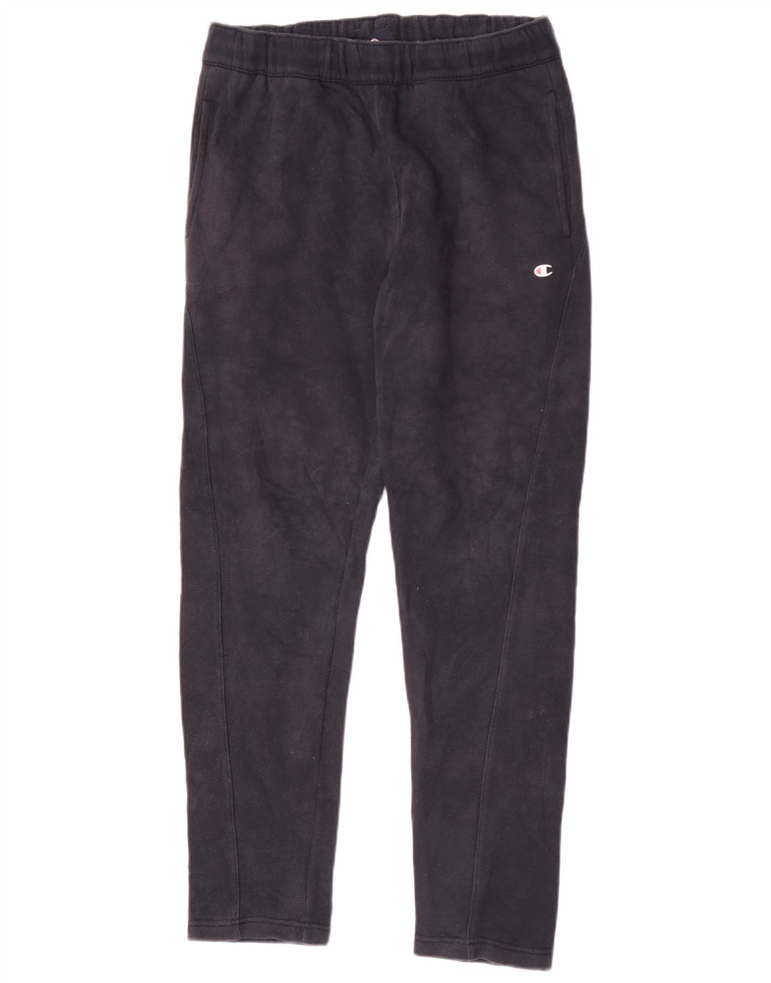 Champion Mens Tracksuit Trousers Medium Navy Blue Cotton