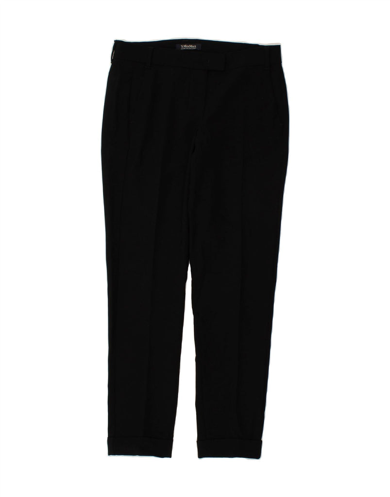 MAX MARA Womens Slim Suit Trousers W30 L28 Black | Vintage Max Mara | Thrift | Second-Hand Max Mara | Used Clothing | Messina Hembry 