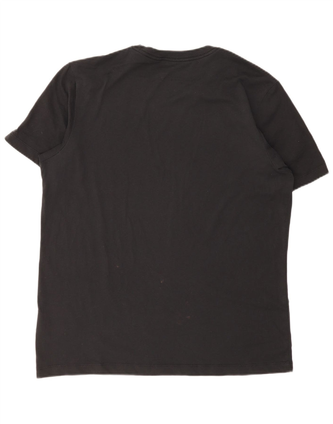 Nike Mens Dri Fit T-Shirt Top Large Black Cotton