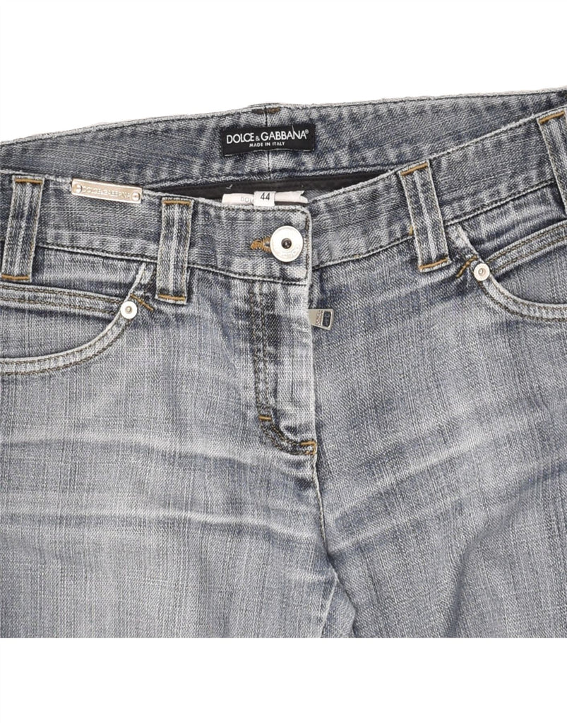 DOLCE & GABBANA Womens Slim Jeans IT 44 Medium W30 L34 Blue Cotton Vintage Dolce & Gabbana and Second-Hand Dolce & Gabbana from Messina Hembry 