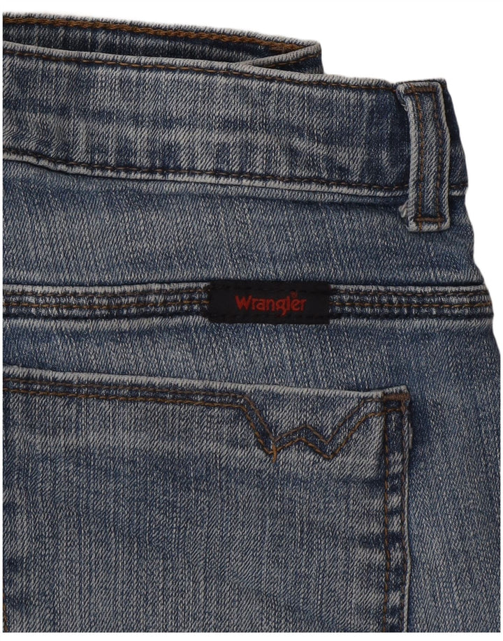 Wrangler Womens Denim Shorts W30 Medium Blue