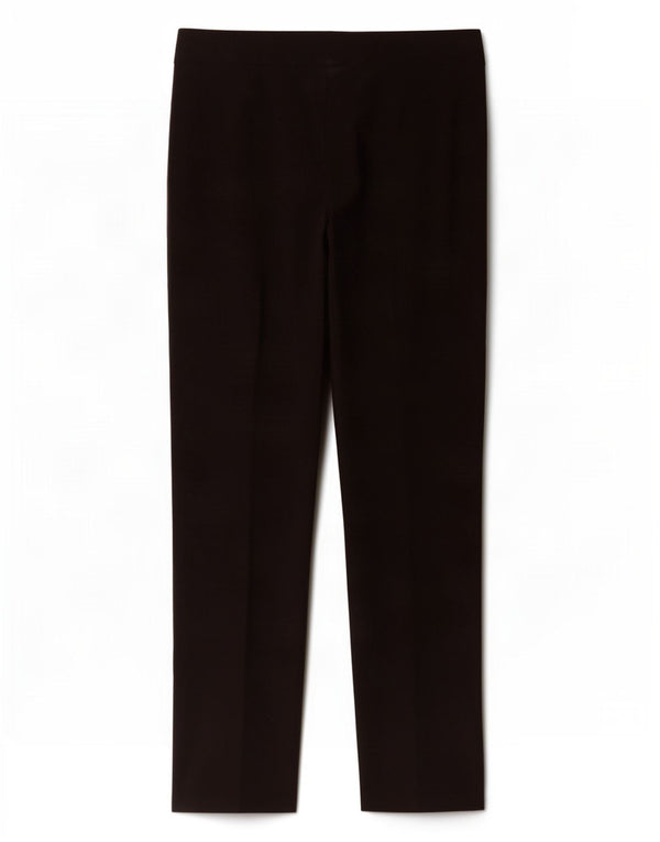 Marks & Spencer Womens Slim Casual Trousers UK 14 Large W32 L33 Black