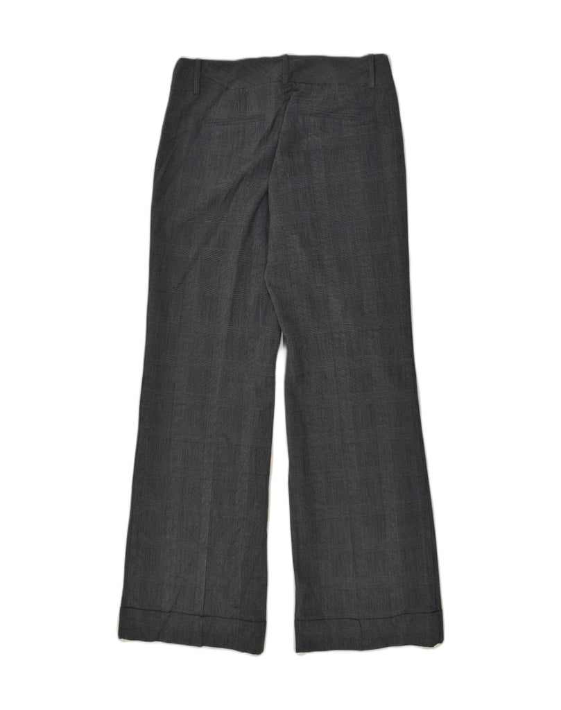 BANANA REPUBLIC Womens Flare Suit Trousers US 6 Medium W30 L34  Grey Check | Vintage Banana Republic | Thrift | Second-Hand Banana Republic | Used Clothing | Messina Hembry 