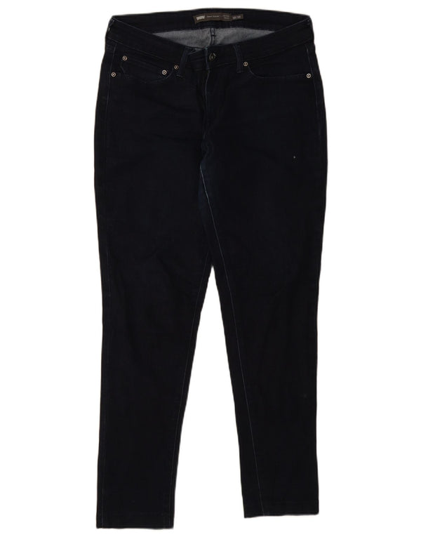 Levi's Womens Demi Curve Skinny Jeans US 10 Large W30 L28 Navy Blue