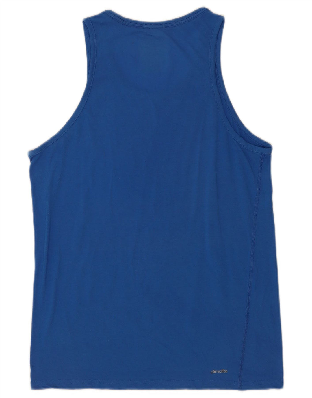 Adidas Mens Vest Top Medium Blue Polyester