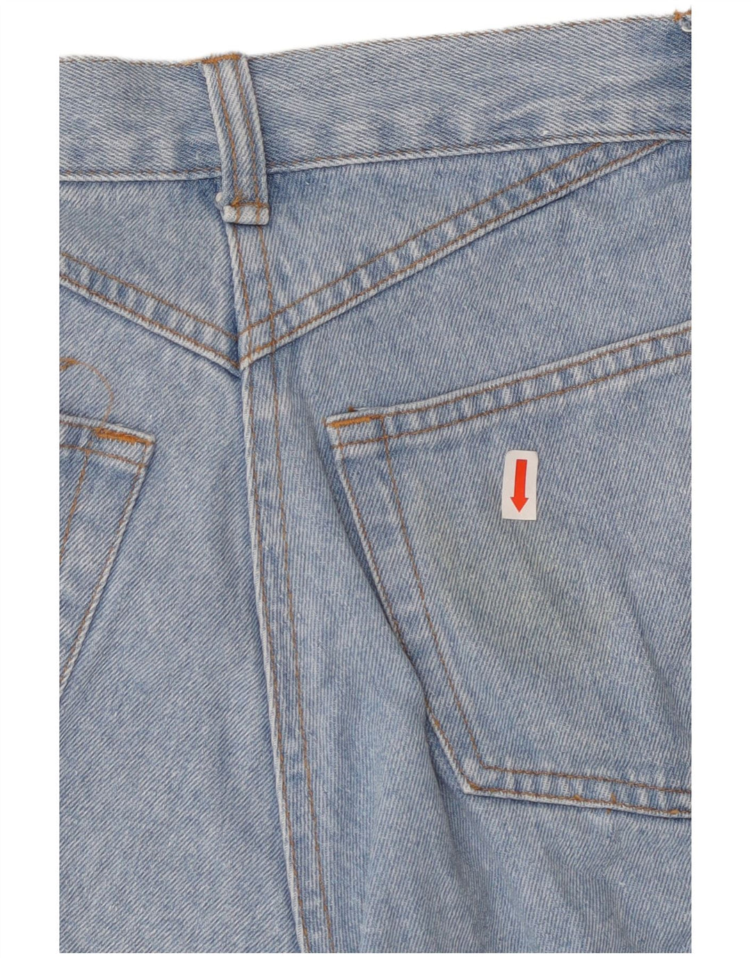 VINTAGE Womens Denim Shorts W36 XL Blue Cotton