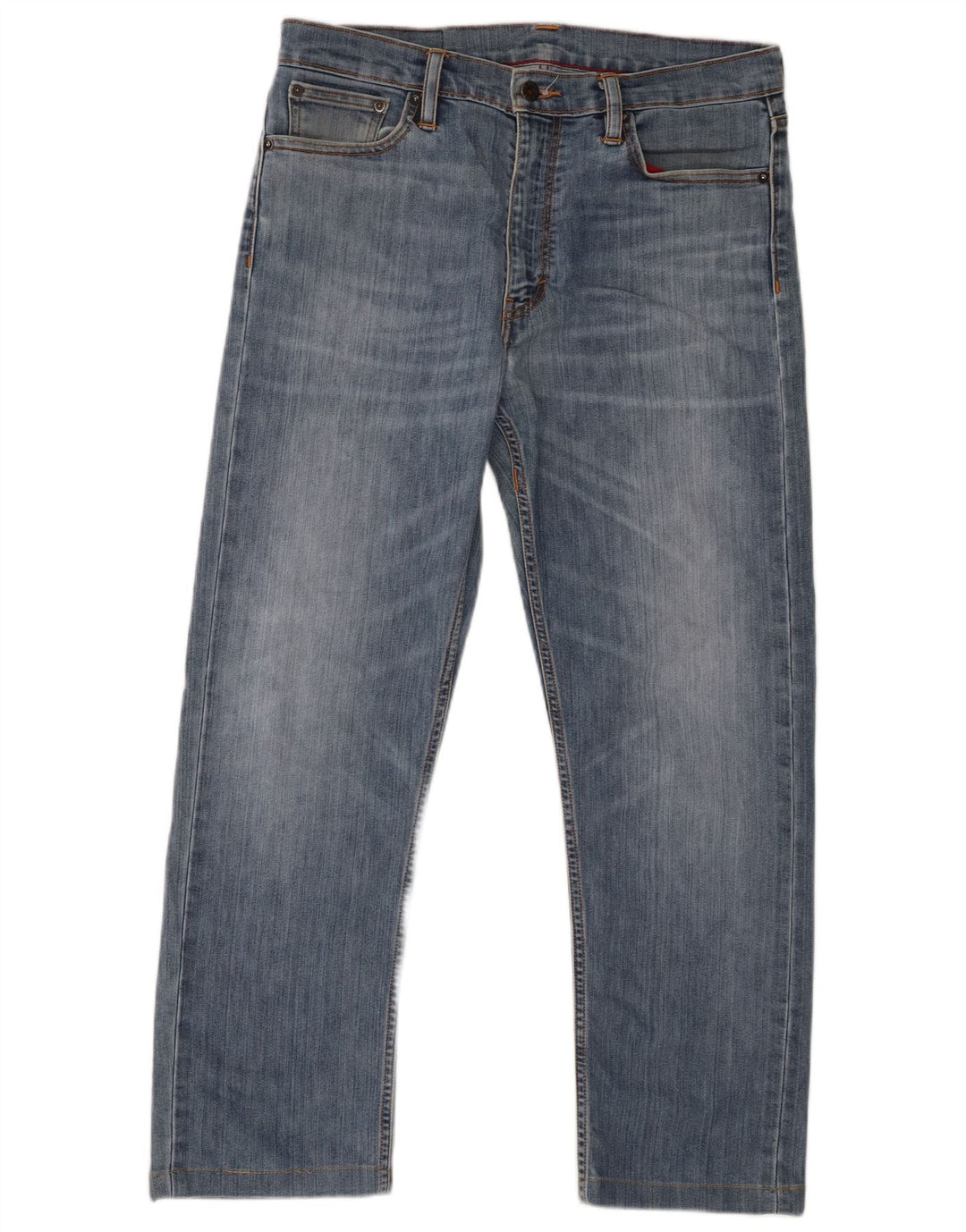 Levi's Mens 504 Straight Jeans  W33 L27 Blue Cotton