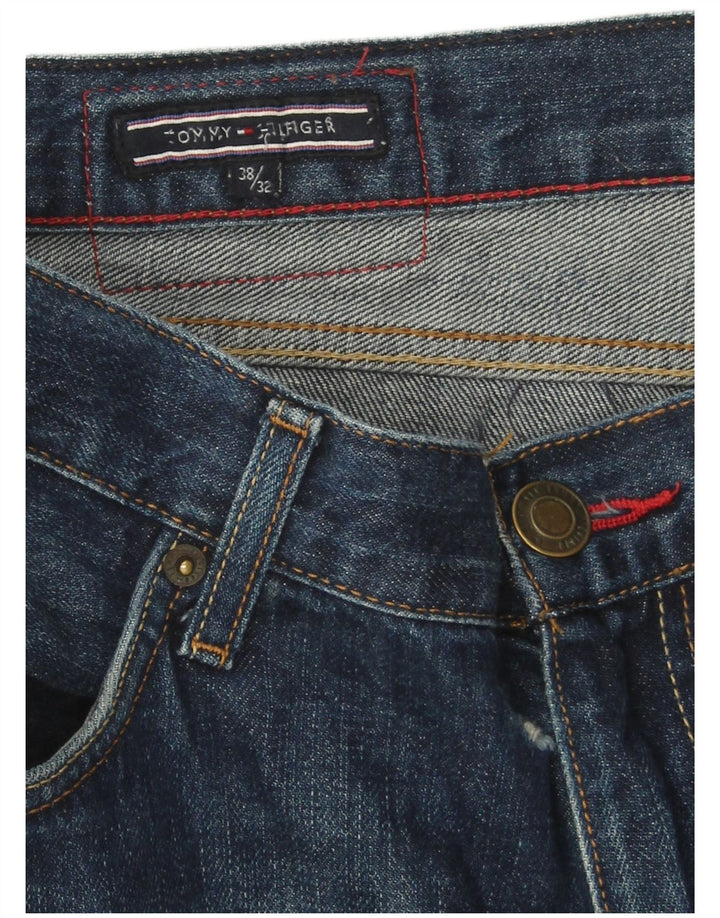 Tommy Hilfiger Mens Cropped Jeans W38 L25 Blue Cotton