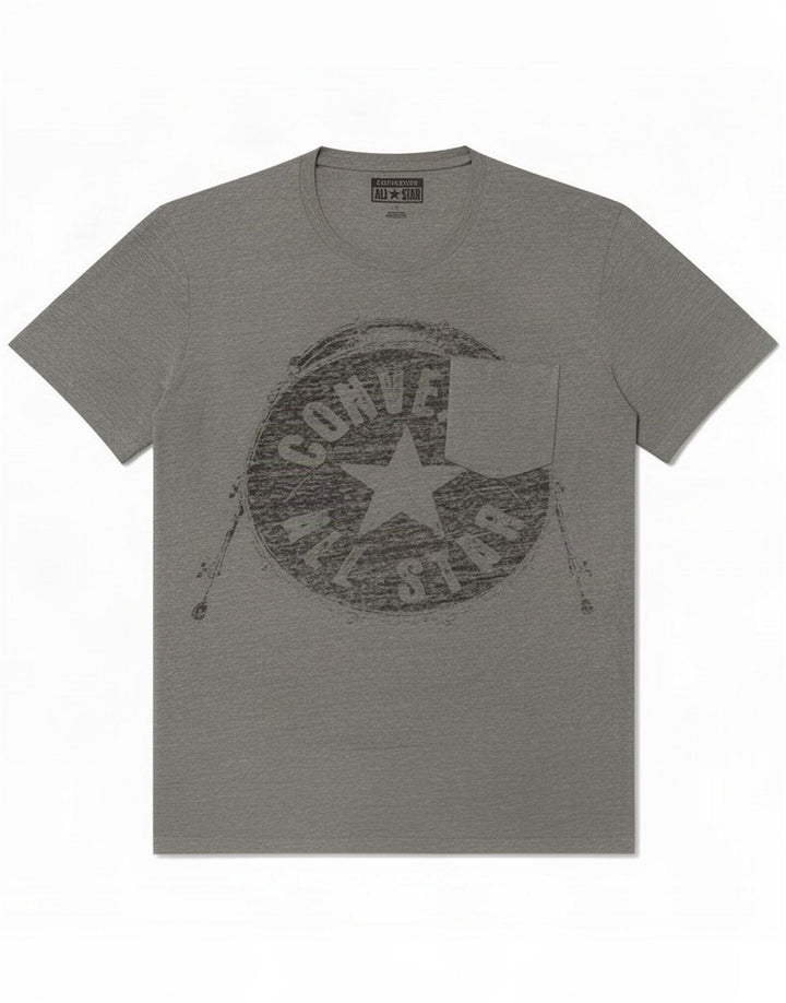 Vans Mens Graphic T-Shirt Top Medium Grey