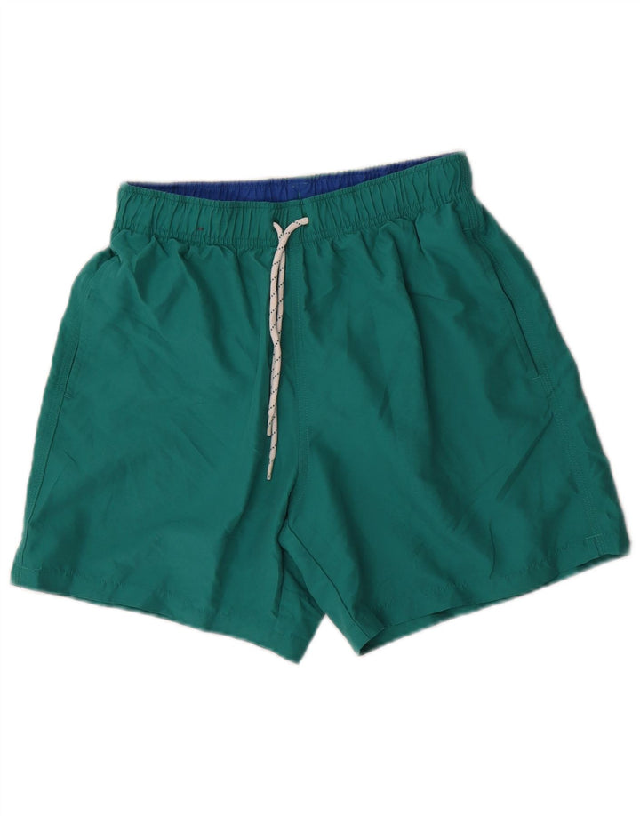 Marks & Spencer Mens Swimming Shorts Small  Green