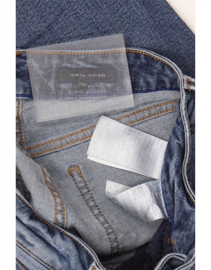 Tommy Hilfiger Womens Slim Jeans W27 L32 Blue Cotton