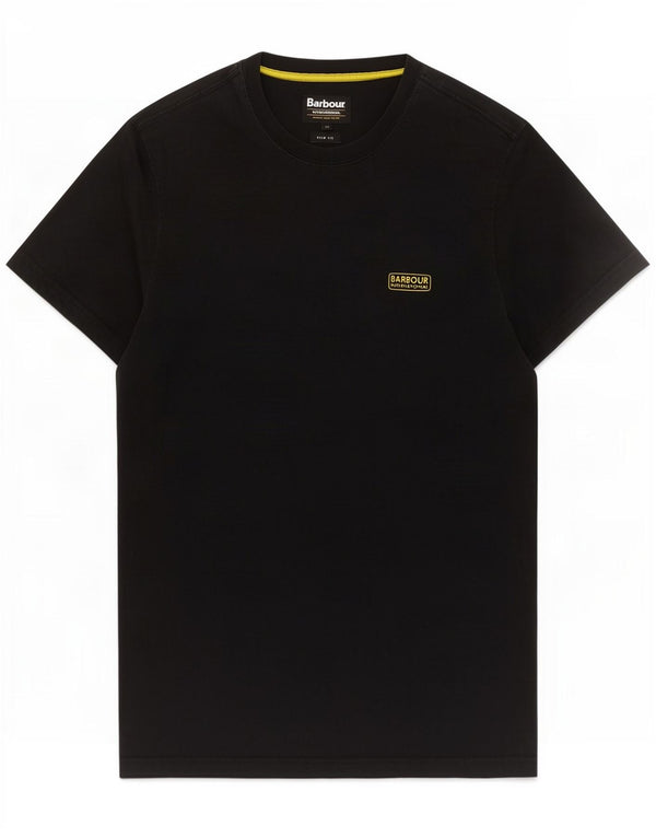 Barbour Mens Slim Fit T-Shirt Top Medium Black