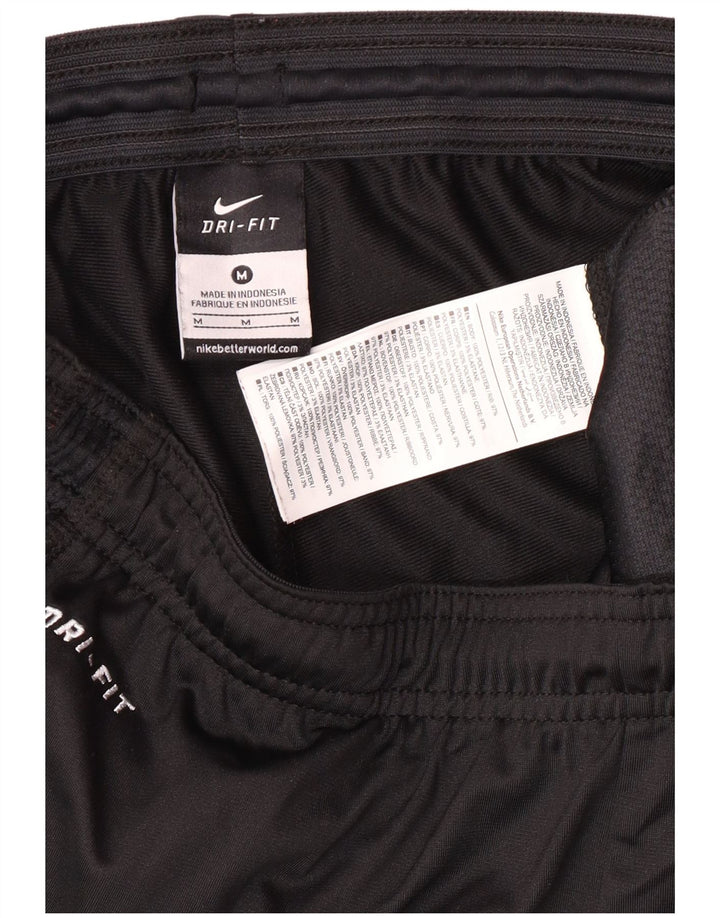 Nike Mens Dri Fit Bermuda Sport Shorts Medium Black Polyester