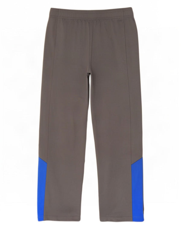 Under Armour Boys Tracksuit Trousers 11-12 Years Large Grey Colourblock