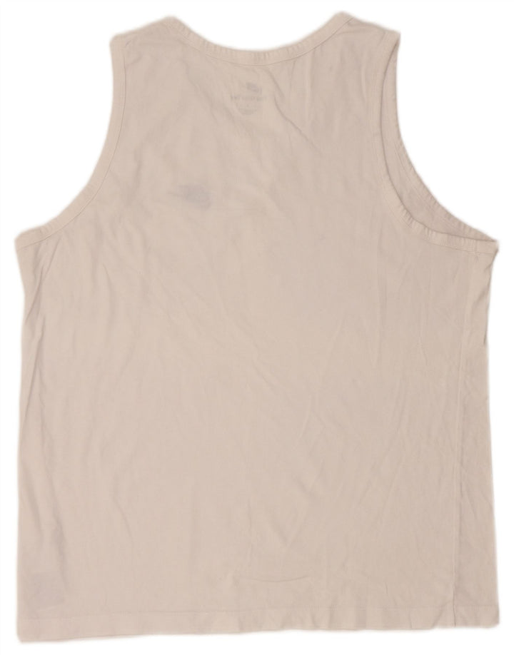Nike Mens Vest Top Large White Cotton