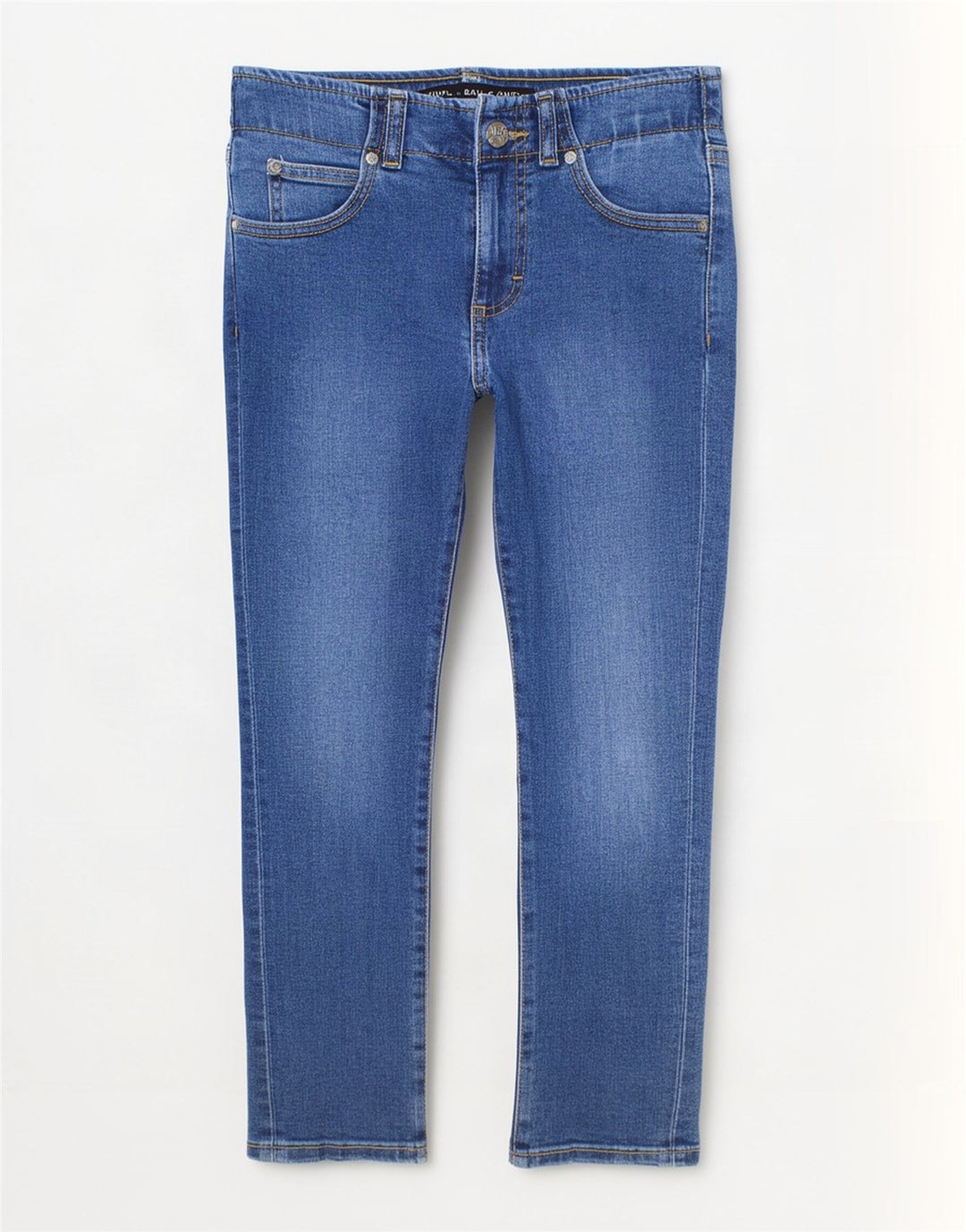 Lee Boys Slim Jeans 11-12 Years W24 L29 Blue Cotton