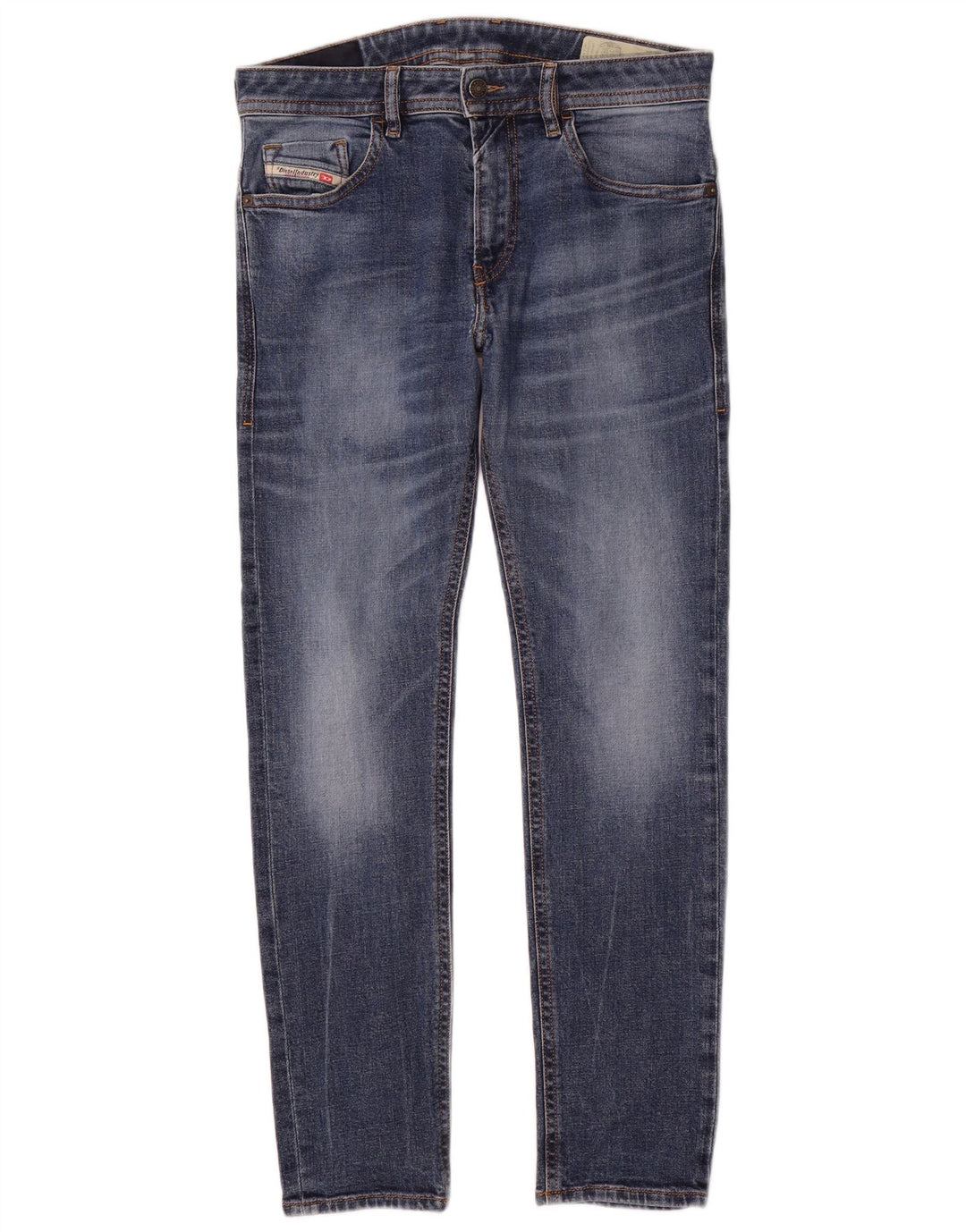 Diesel Mens Skinny Jeans W32 L31 Blue Cotton