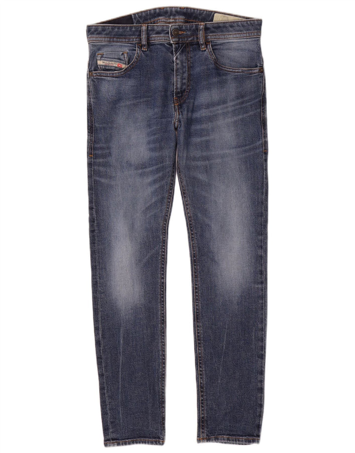 Diesel Mens Skinny Jeans W32 L31 Blue Cotton
