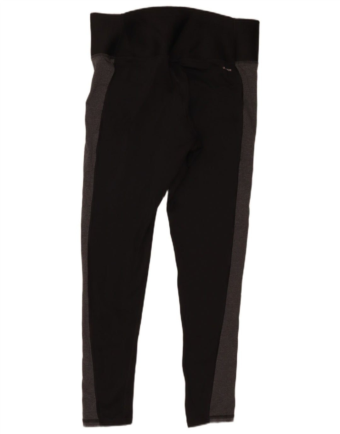 Champion Womens Leggings UK 18 XL Black Colourblock Polyester