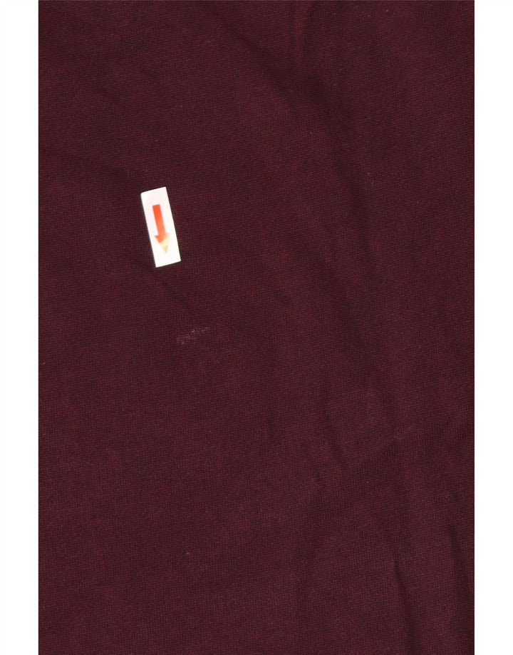 AUSTRALIAN L'ALPINA Mens Top Long Sleeve Medium Maroon Cotton