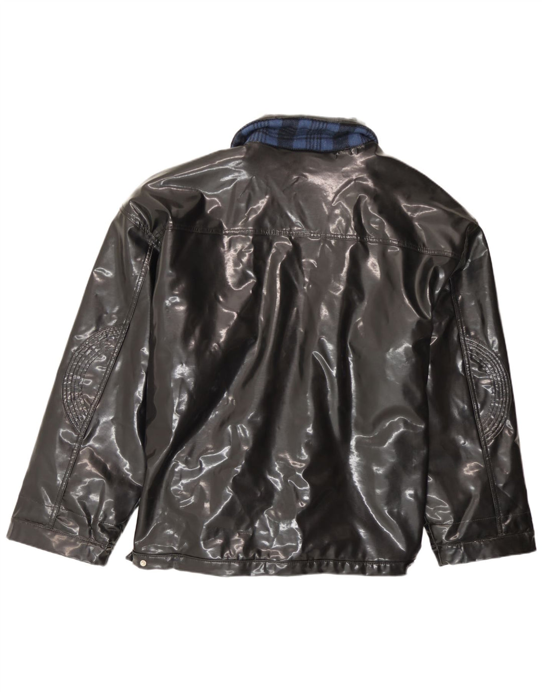 Vintage Mens Bomber Jacket UK 44 2XL Black