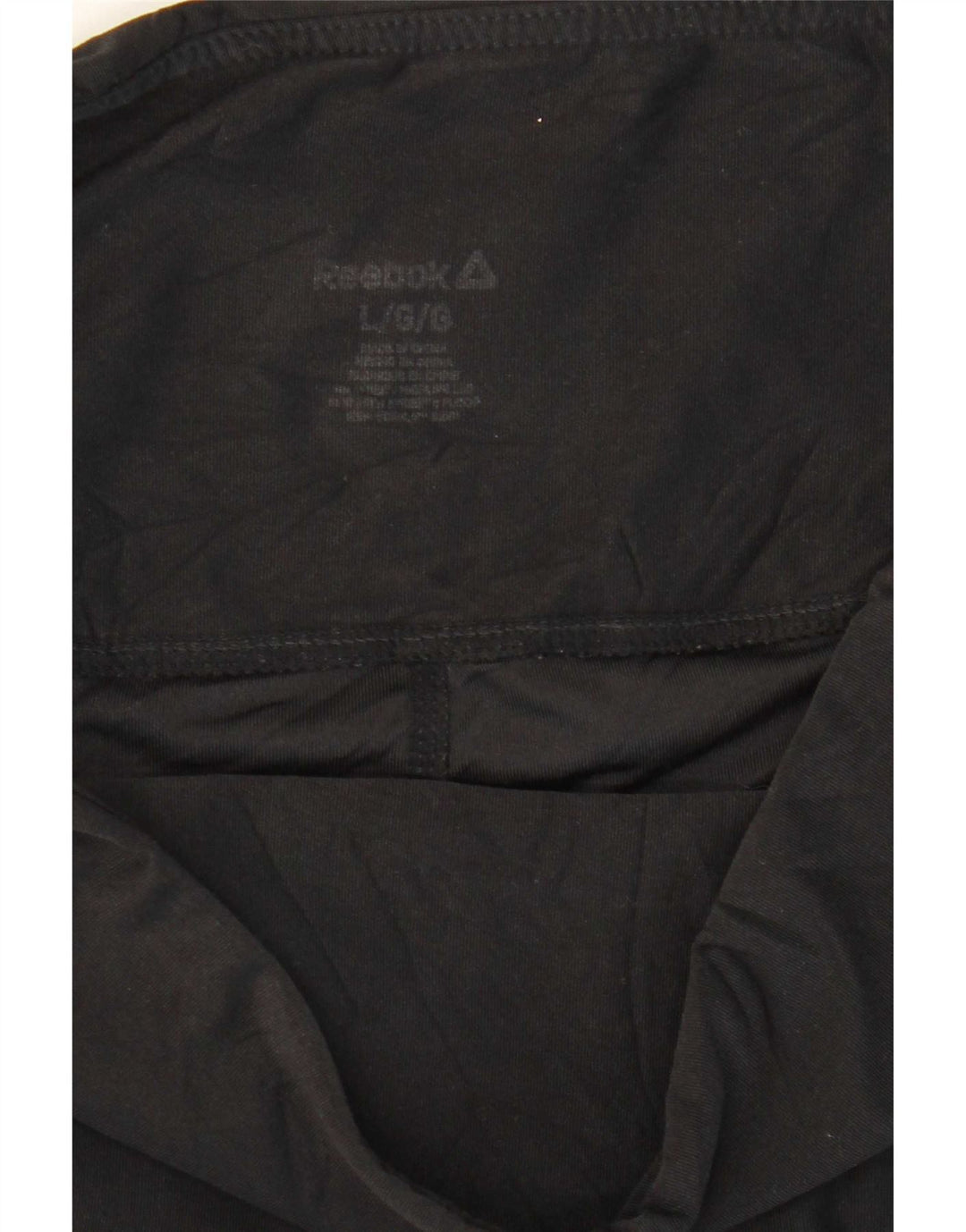 Reebok Womens Leggings UK 14 Large Black
