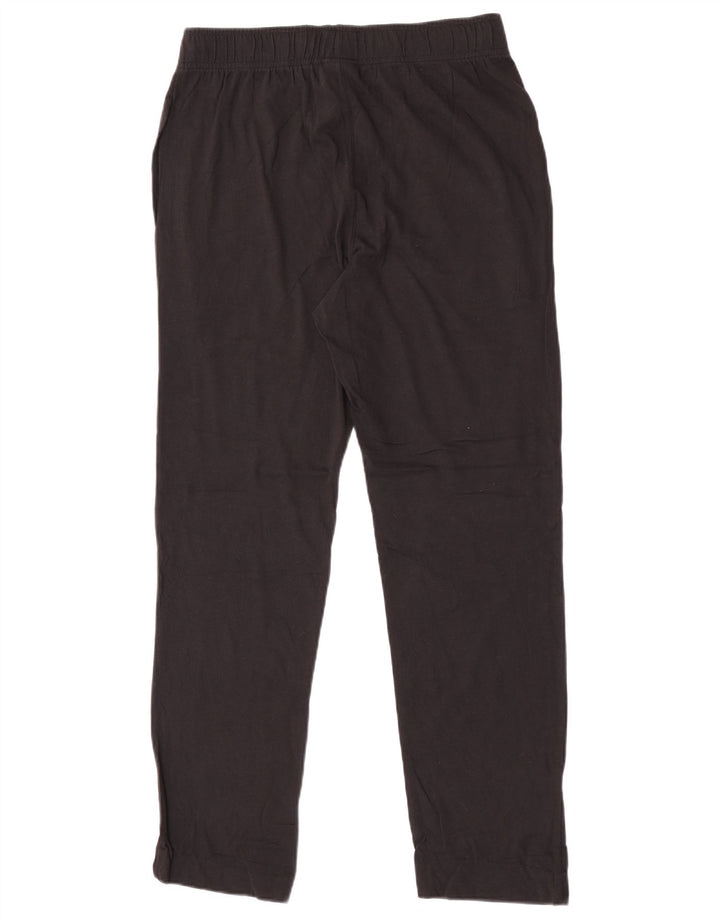 CHAMPION Mens Tracksuit Trousers Medium Black Cotton