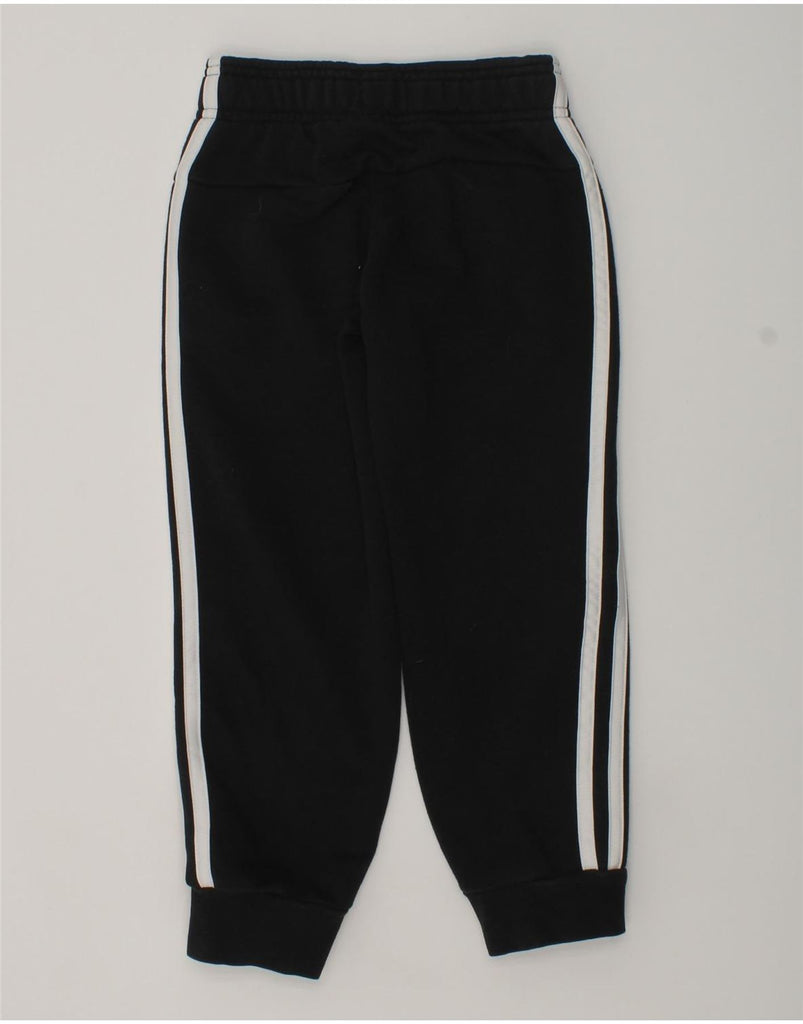 ADIDAS Boys Tracksuit Trousers Joggers 5-6 Years Black Cotton | Vintage Adidas | Thrift | Second-Hand Adidas | Used Clothing | Messina Hembry 