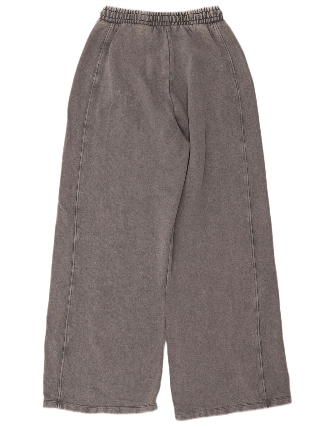 Zara Womens Wide Leg Tracksuit Trousers UK 12 Medium Grey