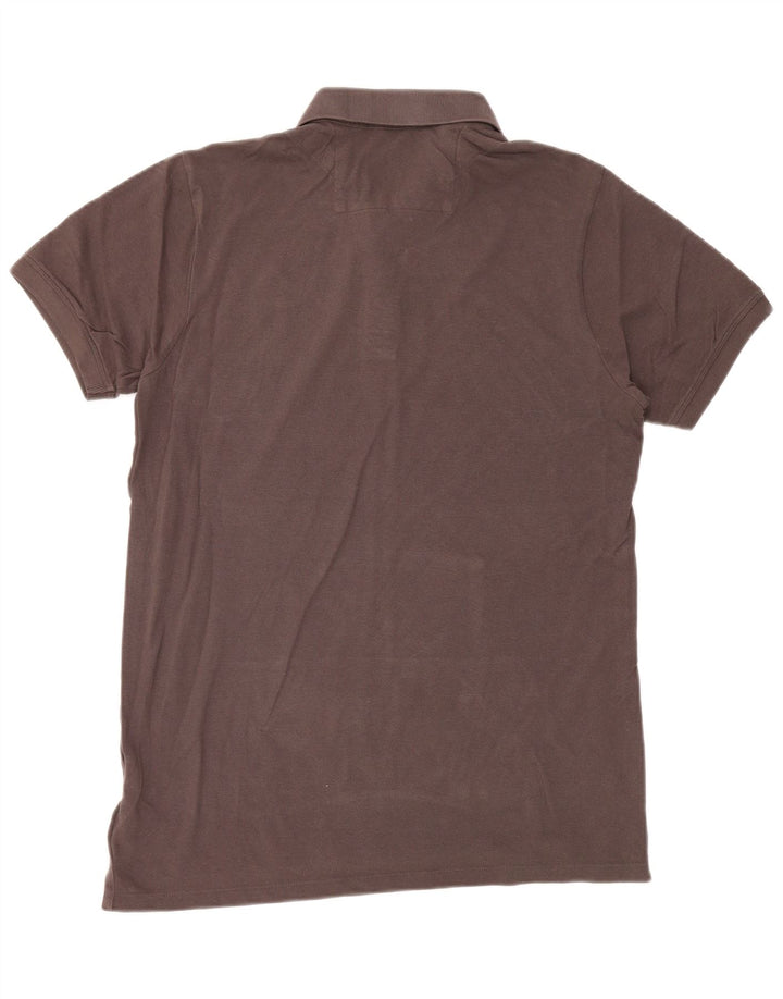 O'Neill Mens Polo Shirt XL Brown Cotton