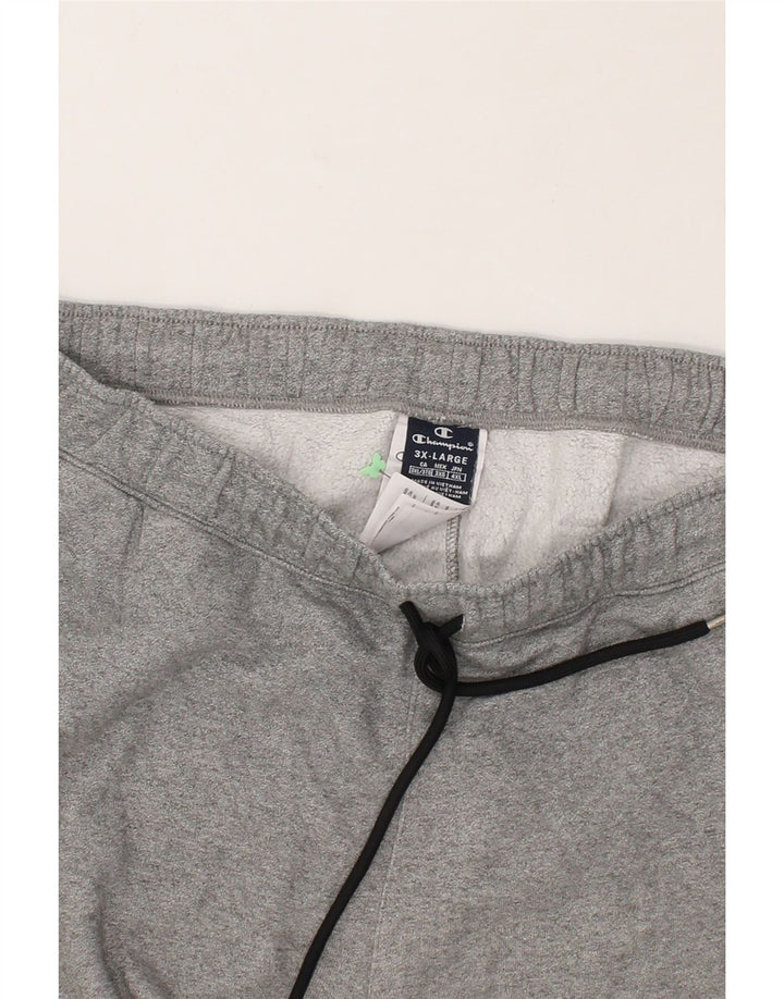 CHAMPION Mens Tracksuit Trousers Joggers 3XL Grey Cotton
