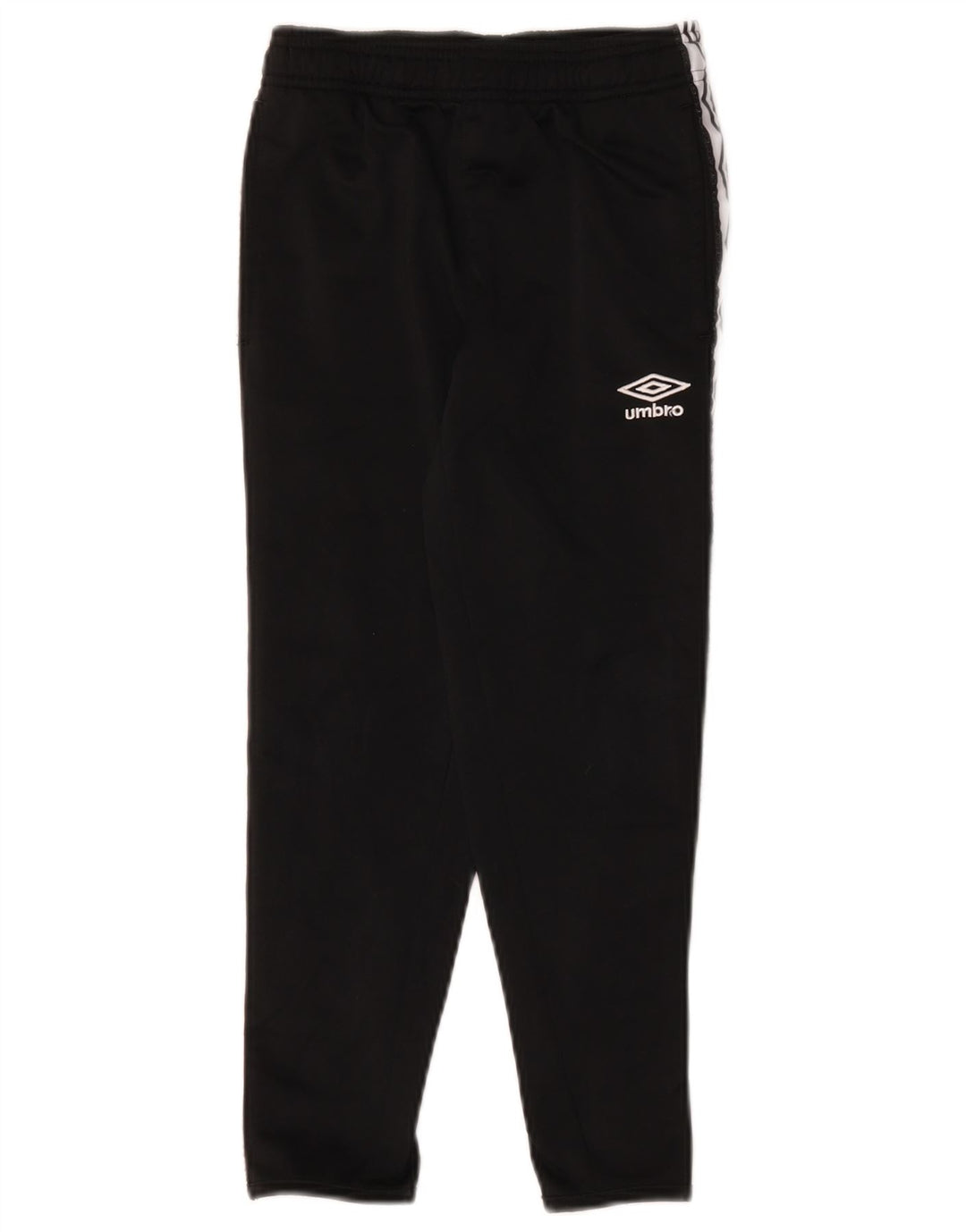 Umbro Boys Petit Tracksuit Trousers 6-7 Years Small Black Colourblock