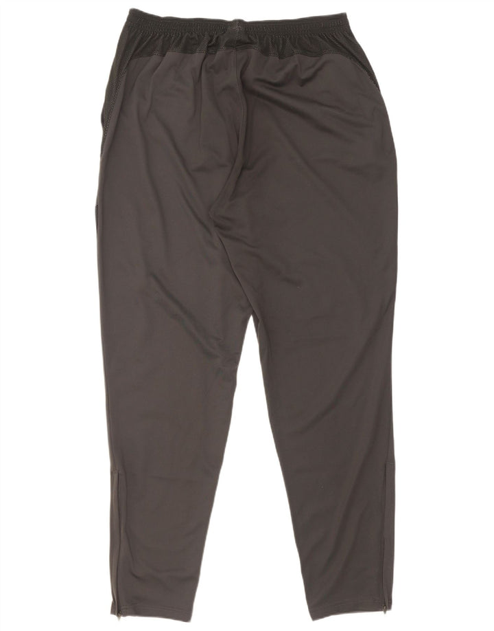 Nike Mens Dri Fit Tracksuit Trousers XL  Grey Colourblock Polyester