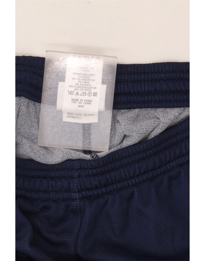 Adidas Mens Tracksuit Trousers Medium Navy Blue Colourblock Polyamide