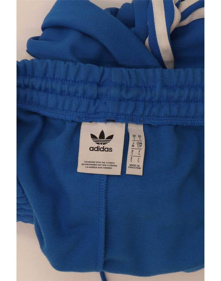 Adidas Mens Tracksuit Trousers Joggers Small Blue Polyester