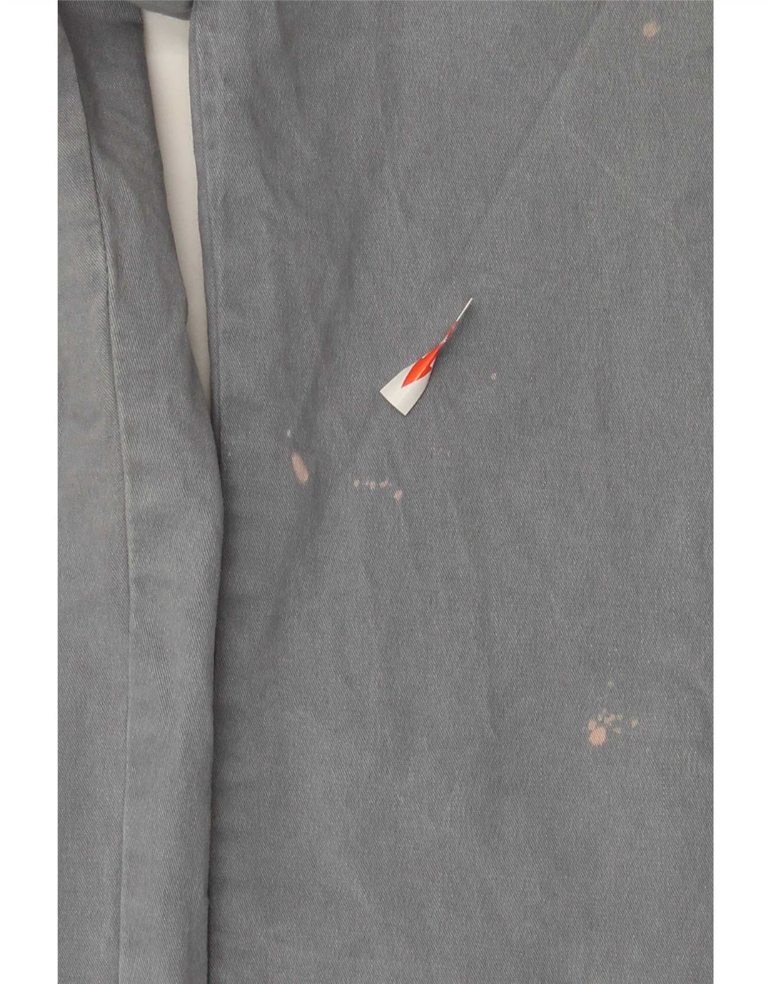 Marks & Spencer Mens Regular Chino Trousers W40 L33 Grey Cotton