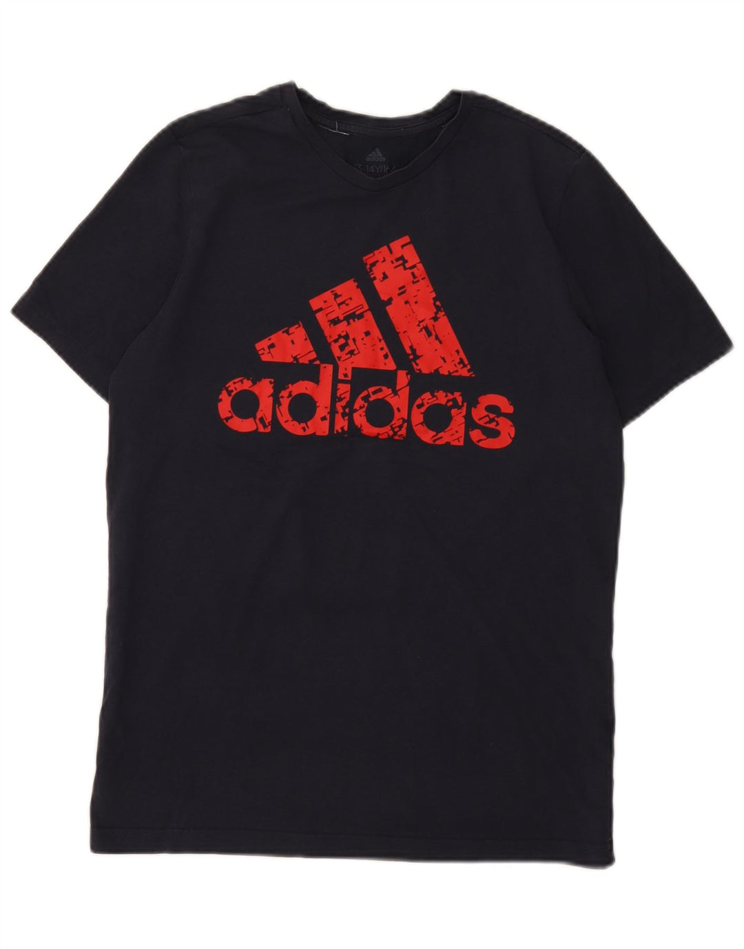 Adidas Boys Graphic T-Shirt Top 13-14 Years Navy Blue