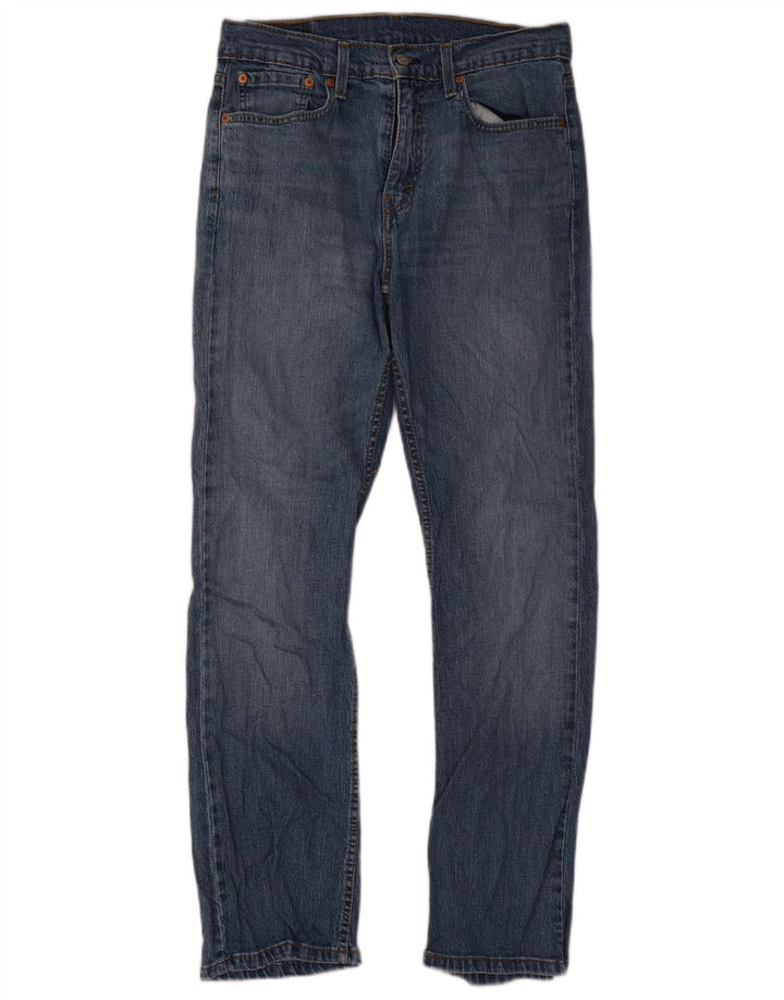 Levi's Mens 527 Slim Bootcut Jeans W32 L32 Blue Cotton