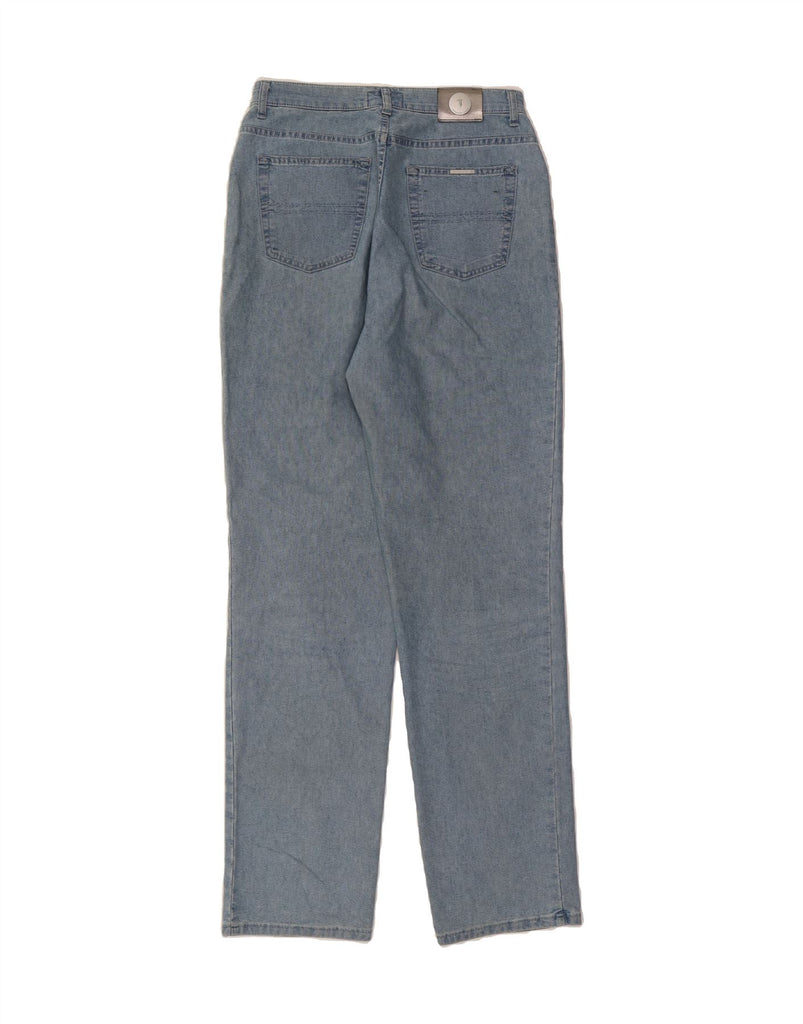 TRUSSARDI Womens Straight Jeans W31 L32 Blue Cotton Vintage Trussardi and Second-Hand Trussardi from Messina Hembry 