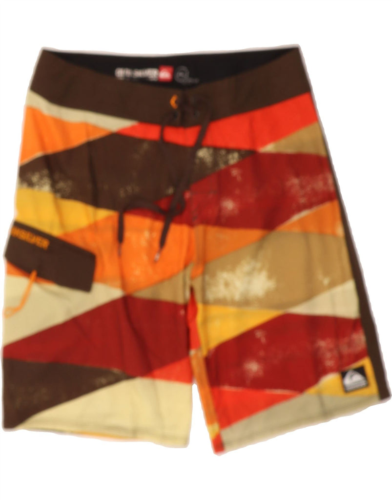 QUIKSILVER Mens Swimwear Medium  Multicoloured Colourblock Vintage Quiksilver and Second-Hand Quiksilver from Messina Hembry 