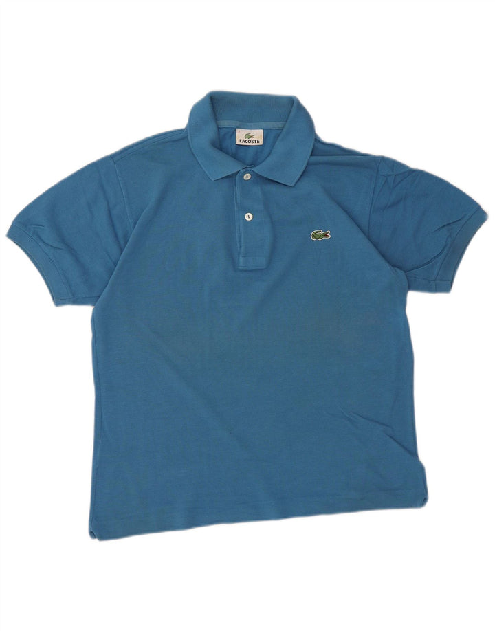LACOSTE Mens Polo Shirt Size 2 XS Blue Cotton