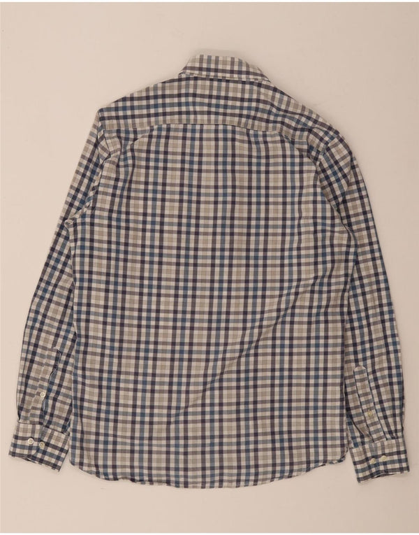 Barbour Mens Shirt Medium Blue Gingham
